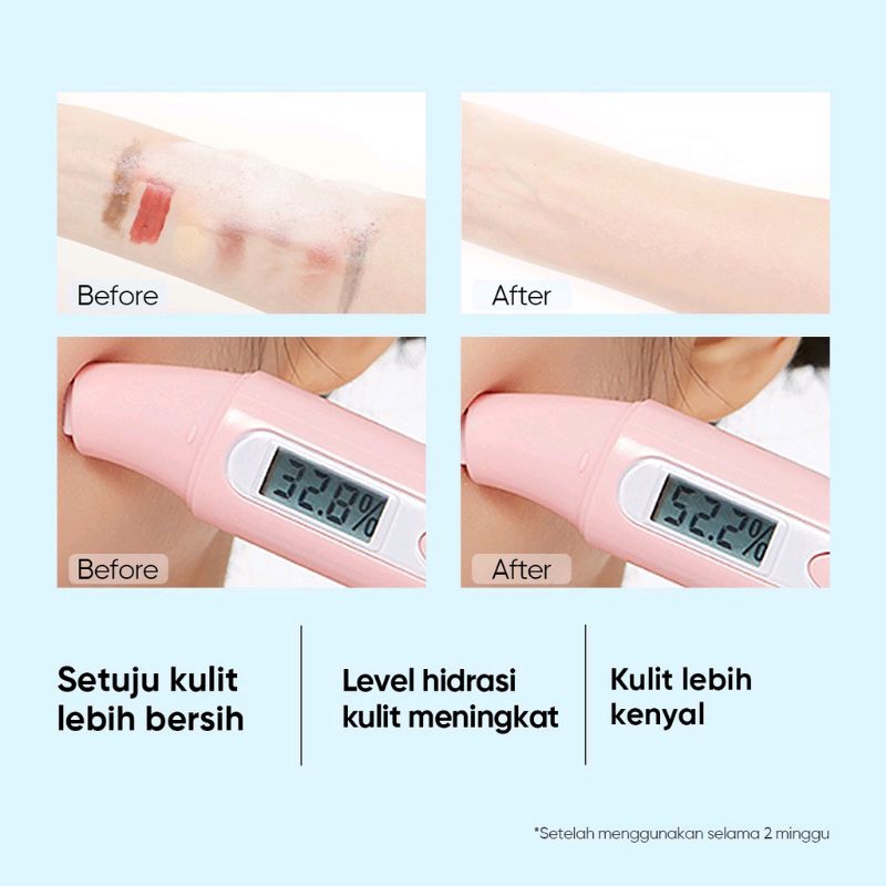 SKINTIFIC - 5X Ceramide Low pH Cleanser Facial Wash Gentle Cleanser For Sensitive Skin 80ml Face Wash Sabun Cuci Muka Pe