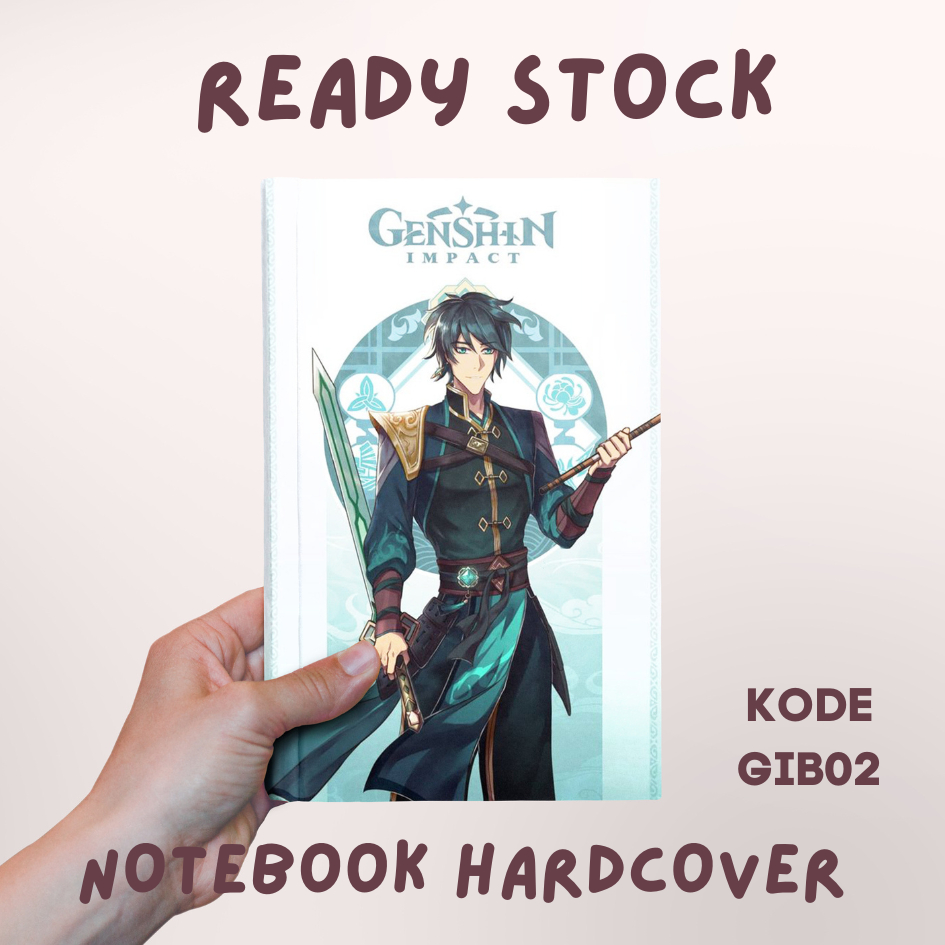 

BUKU NOTEBOOK GENSHIN IMPACT/ BUKU SEKOLAH/ BUKU CATATAN/ BUKU GENSHIN IMPACT KODE GIB02