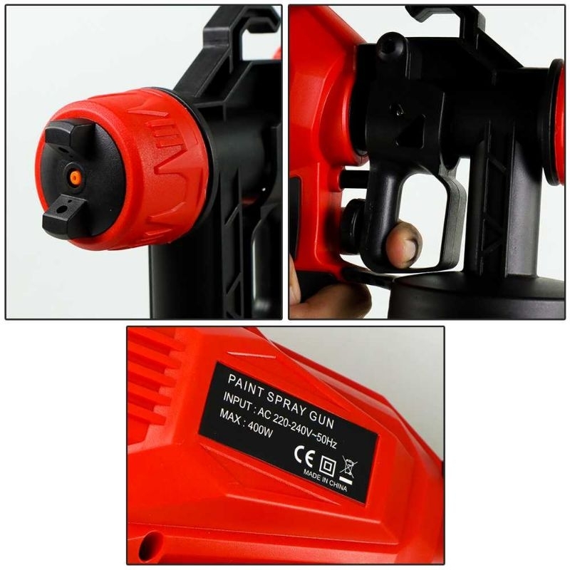 Idealtool Pistol Semprot Cat Dinding Electric Spray Gun 400W - CX49