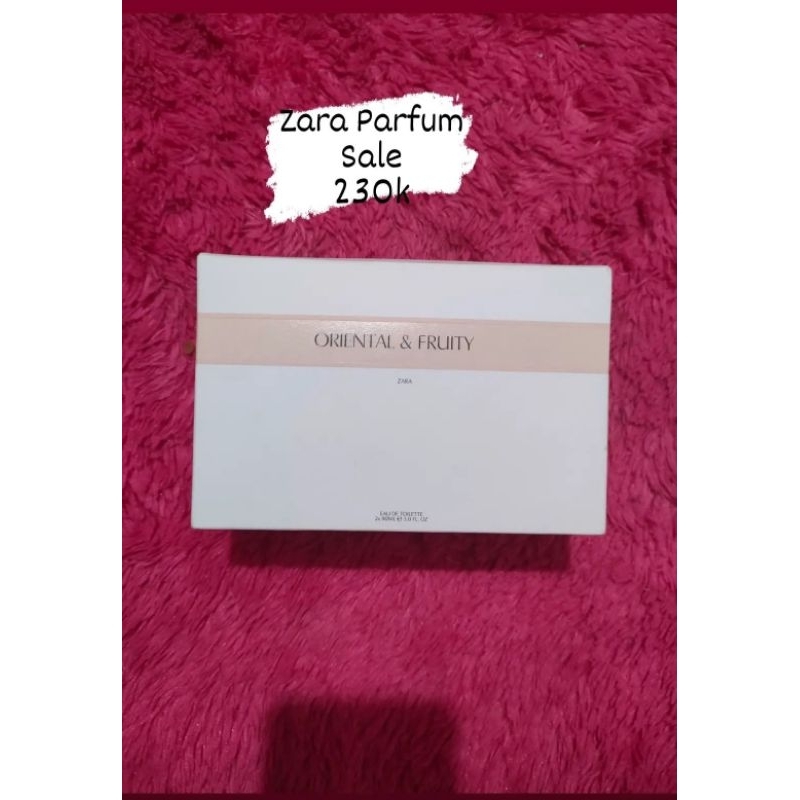 Zara Parfum Oriental Fruity