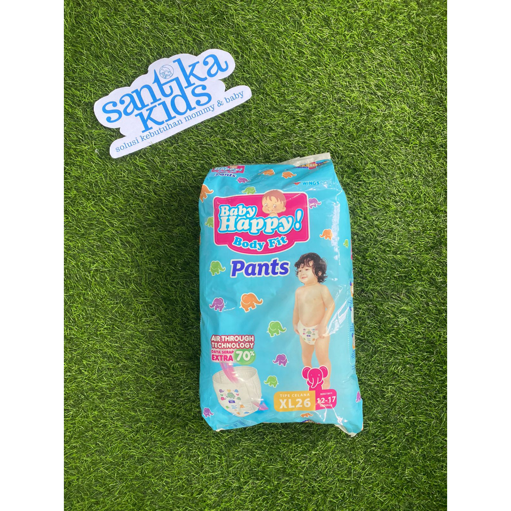 BABY HAPPY M34 L30 XL26 XXL24