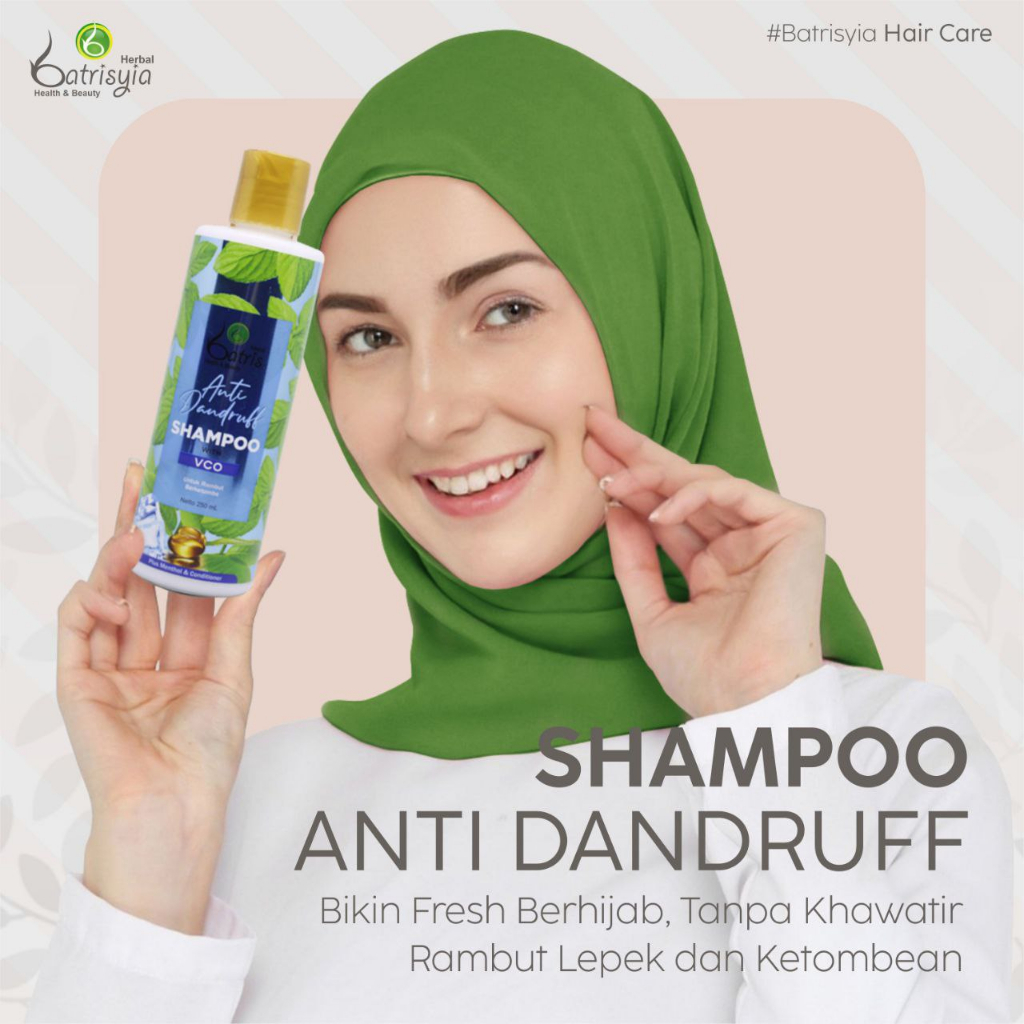 Batrisyia Shampo Anti Dandruff 250ml Shampoo Anti Ketombe