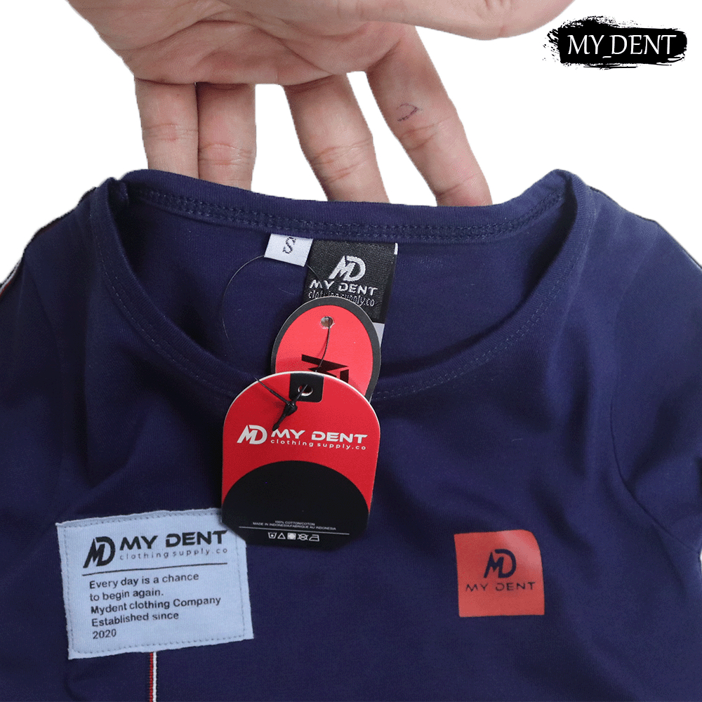 Baju Anak Laki Laki Distro Bordir Mydent Umur 1-17 Tahun Bahan Cotton 30S