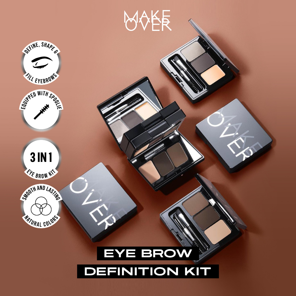 MAKE OVER Eye Brow Definition Kit 6.9 g - Eye Brow Palette