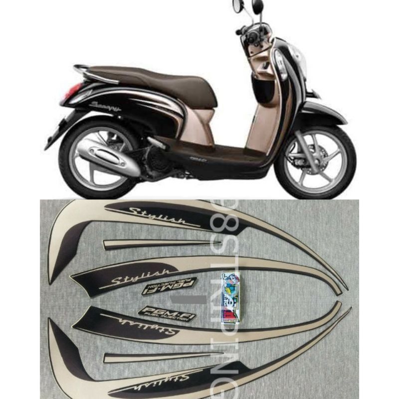 STRIPING STANDAR SCOOPY 2013