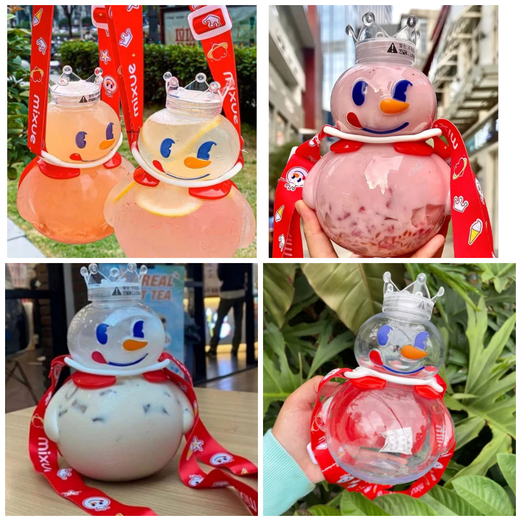 Botol mixue  snow 700 ml