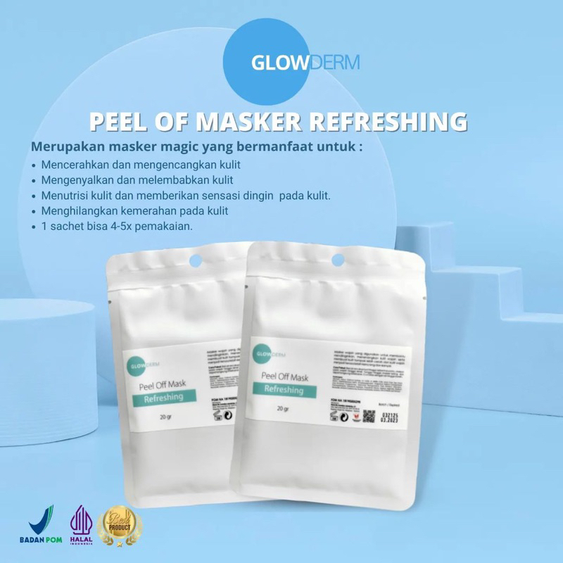 Masker Peel off Glowderm