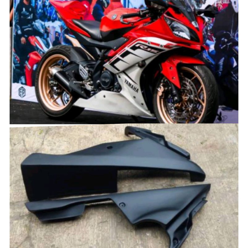 UNDERCOWL R6 Thailand / Sambungan fairing Yamaha R15 v1 v2 model r6