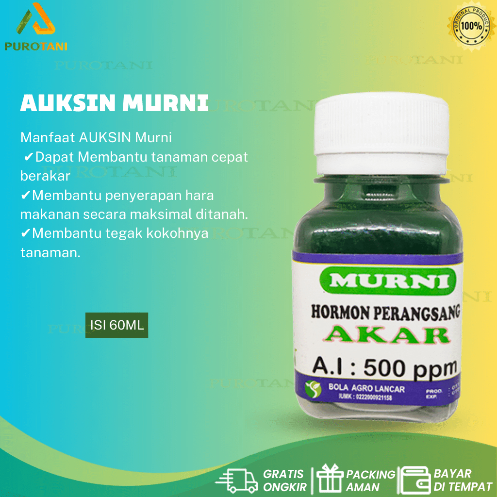 Hormon Perangsang Akar Auksin Murni ZPT Akar Auxin Murni