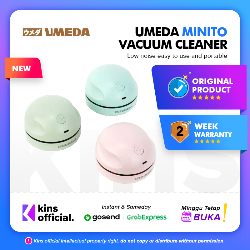 Umeda Minito USB charging Mini Lightweight Vacuum Cleaner