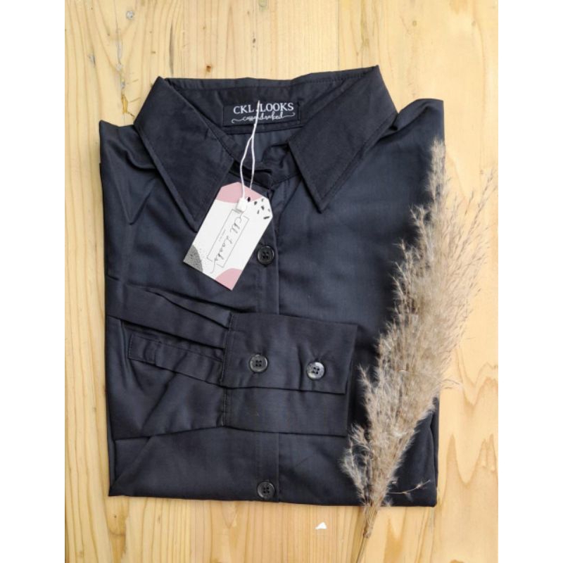CKL LOOKS PARISH KEMEJA | kemeja CKL.LOOKS| kemeja polos CKL.LOOKS ORI MALl