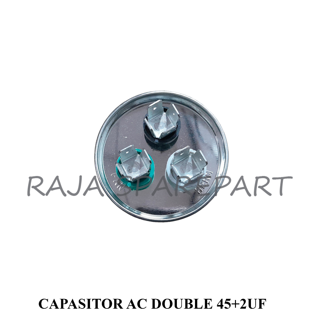 Capasitor Running AC Double 45+2UF