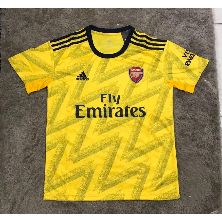 Jersey bola arsenal away 2019 - 2020 grade ori import