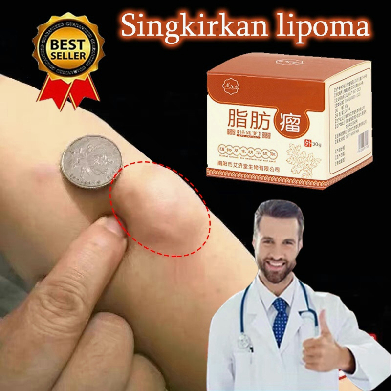 【ORIGINAL】Obat benjolan obat lipoma obat benjolan di leher 30g salep benjolan Obat Benjolan lipoma obat benjolan payudara Meredakan Benjolan Lipoma Luar Lemak Menghilangkan Tonjolan Benjolan Padat 100% asli