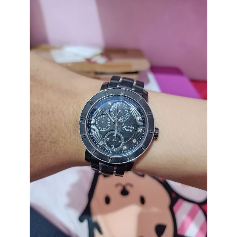 Jam Alexandre Christie arloji second cewek AC 6292 AC6292 preloved [JUAL SANTAI]