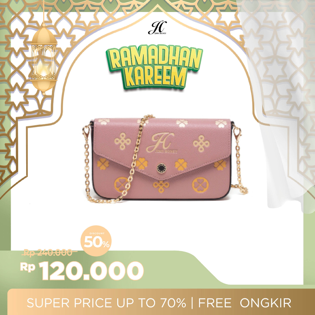 JIMS HONEY DELLA MINI BAG TAS SELEMPANG WANITA (FREE EXCLUSIVE BAG + DOMPET + CARD HOLDER)