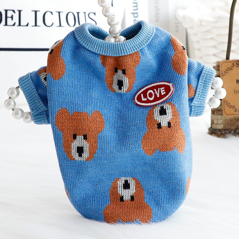 Woobin bear korea button top