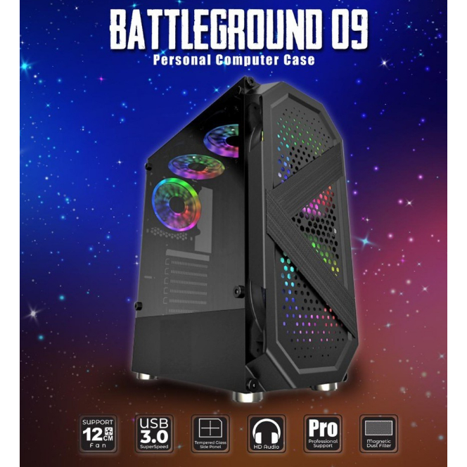 PC Gaming Intel Core i3 12100F ( GTX 1660 Super 6GB ) Editing Video &amp; Games