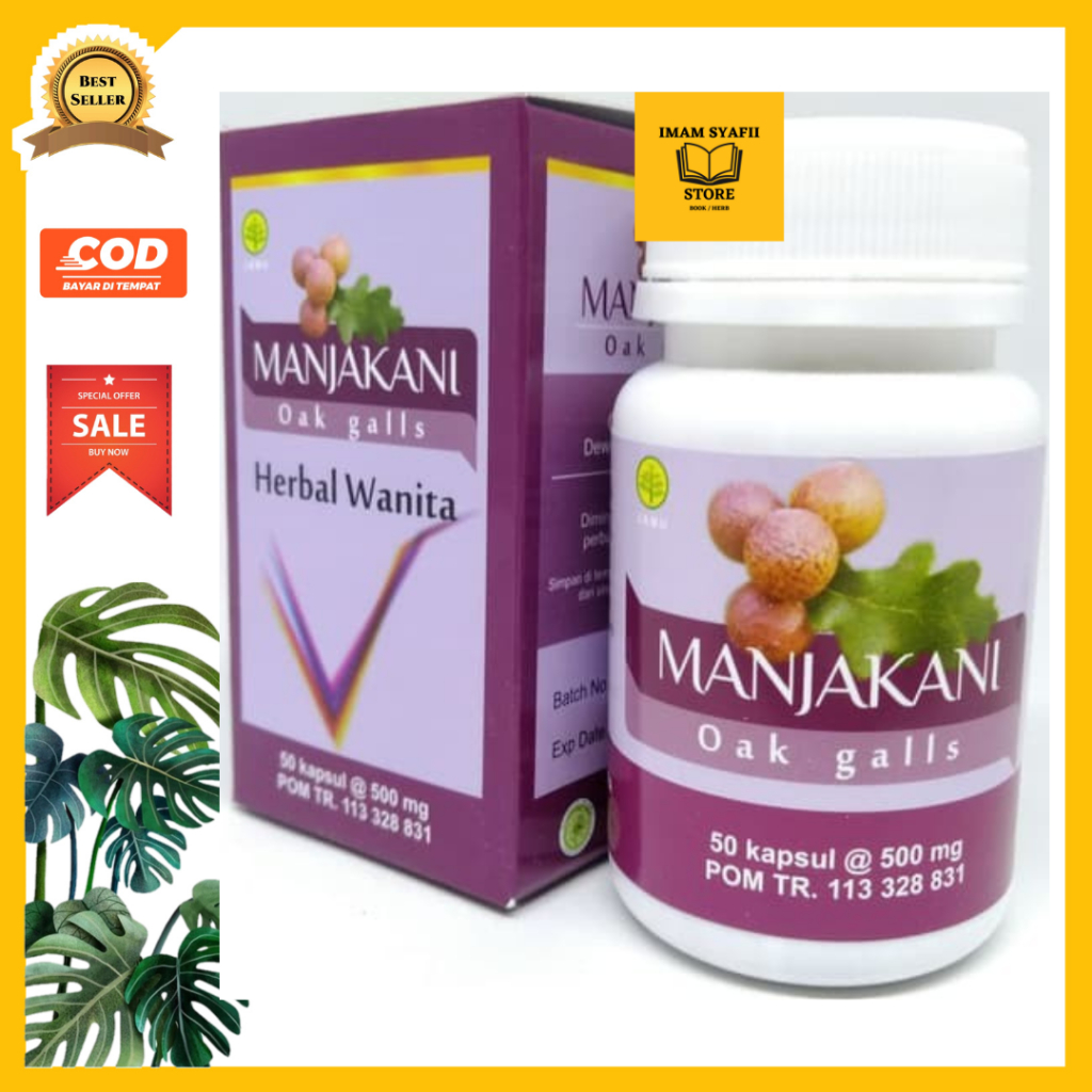 

MANJAKANI 50 KAPSUL HERBAL KEWANIATAAN MANJAKANI TN 57