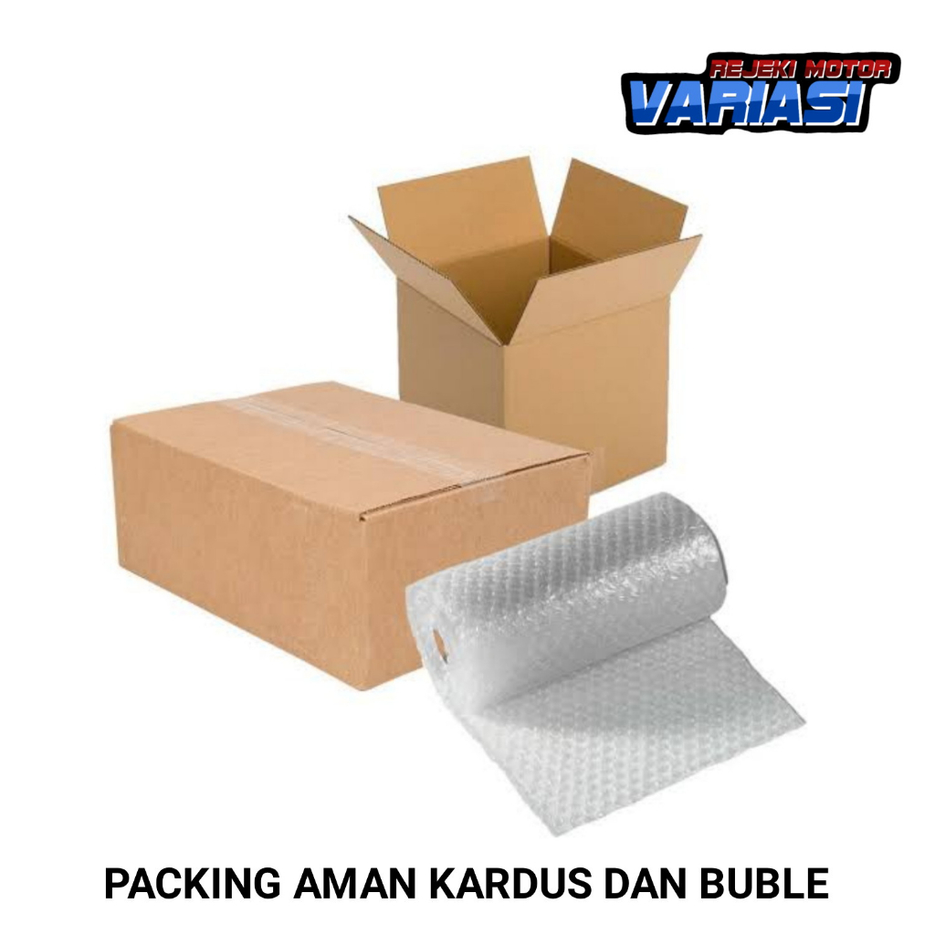 

Packing aman kardus dan bubble