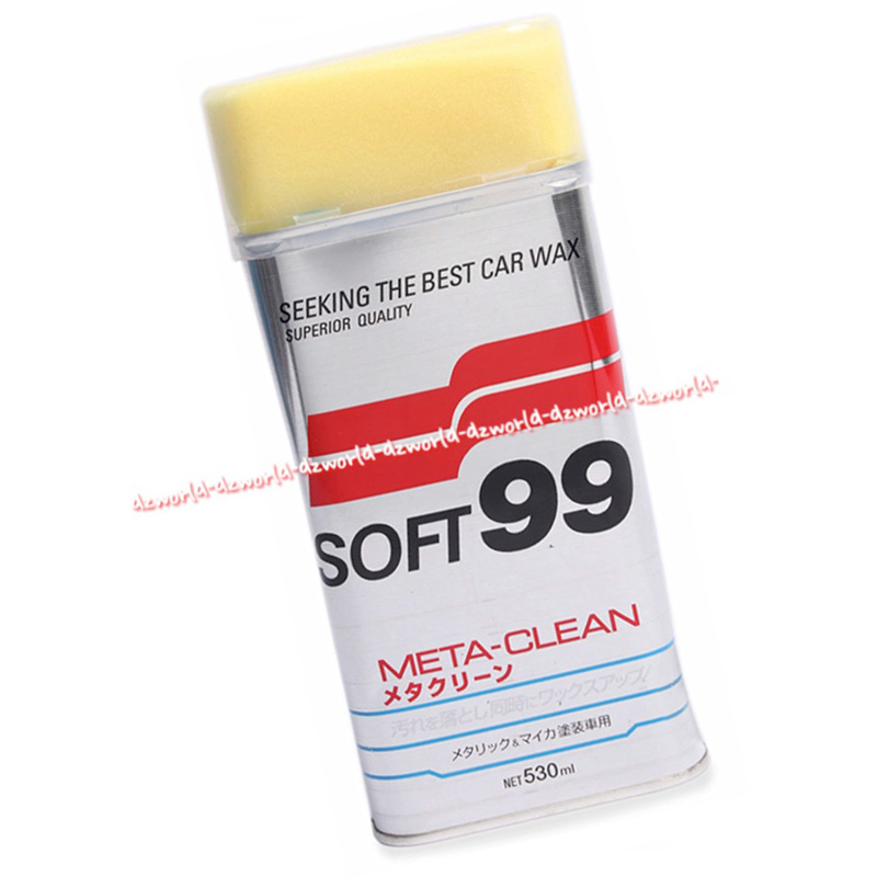 Soft 99 Meta Clean Seeking The Best Car Wax 530ml Mengembalikan Efek Mengkilap Kendaraan Clean Cairan Pembersih Soft99