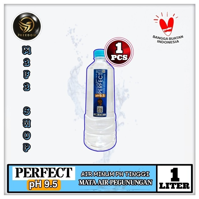 

Air Mineral Water Perfect Alkaline pH9.5 Botol Pet - 1000 ml (Kemasan Satuan)