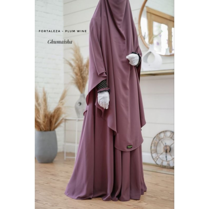 gamis fortaleza by ghumaisha set fk