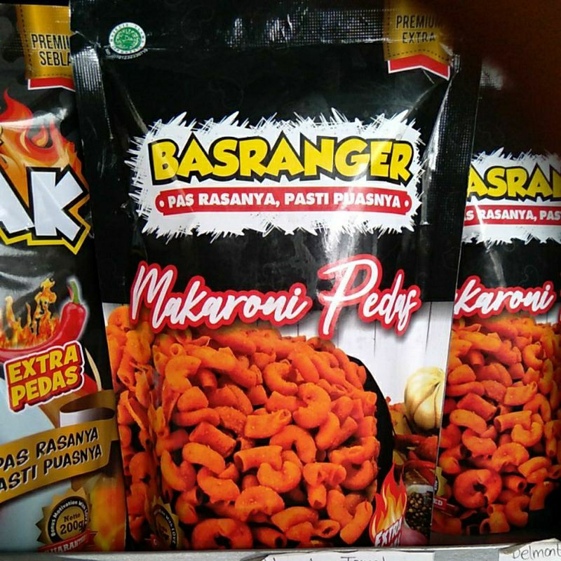 

basrenger makaroni pedas 100gr