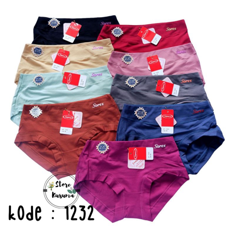 Celana dalam  sorex 1232 basic midi