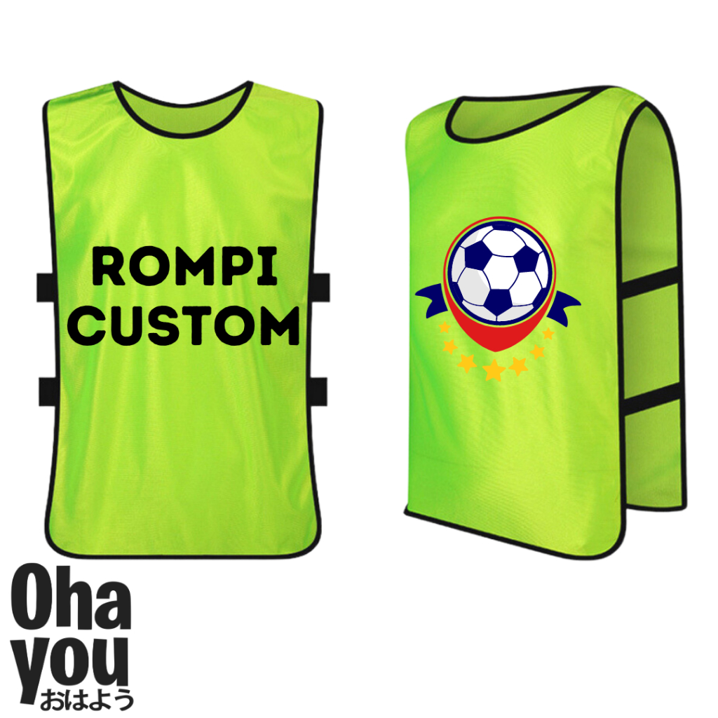 ROMPI CUSTOM SABLON DENGAN KARET SAMPING / ROMPI BOLA CUSTOM / ROMPI SABLON / ROMPI FUTSAL CUSTOM SA