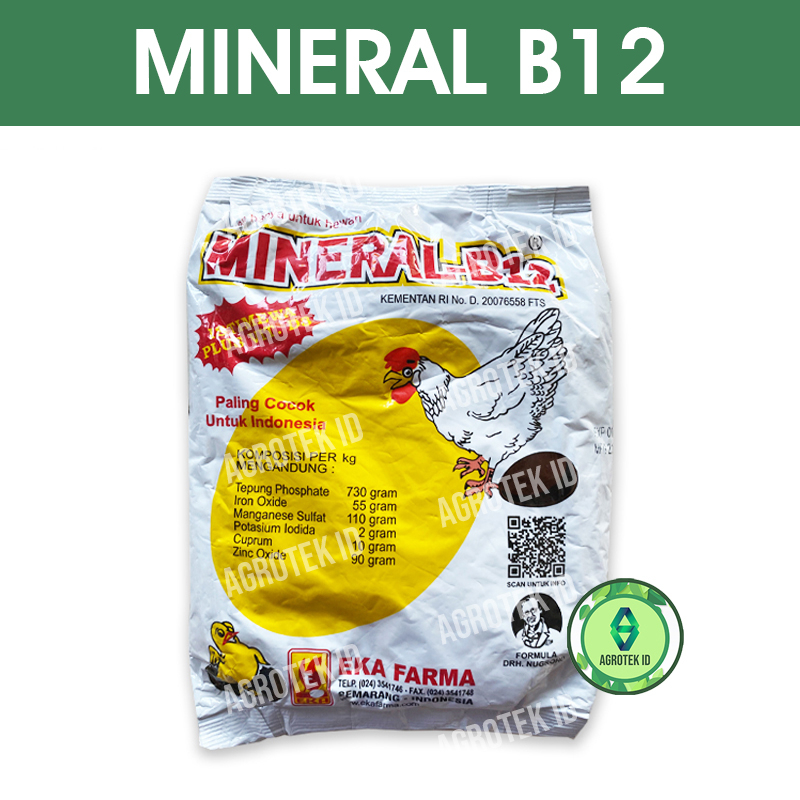 Mineral B12 1 Kilogram Premix Vitamin Ayam Petelur