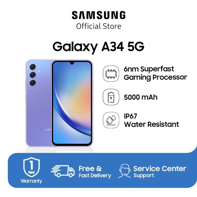 SAMSUNG A34 5G 8/256