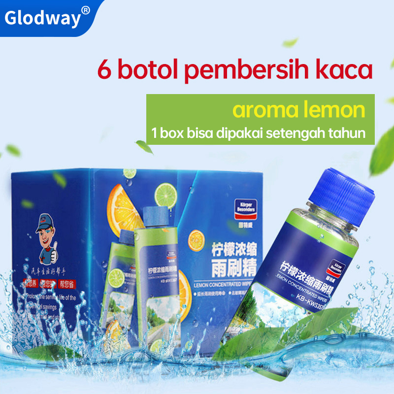 【6 botol】GLODWAY Cairan Pembersih jamur kaca/Pembersih Jamur kaca Mobil /Pembersih Kerak Kaca Body Penghilang