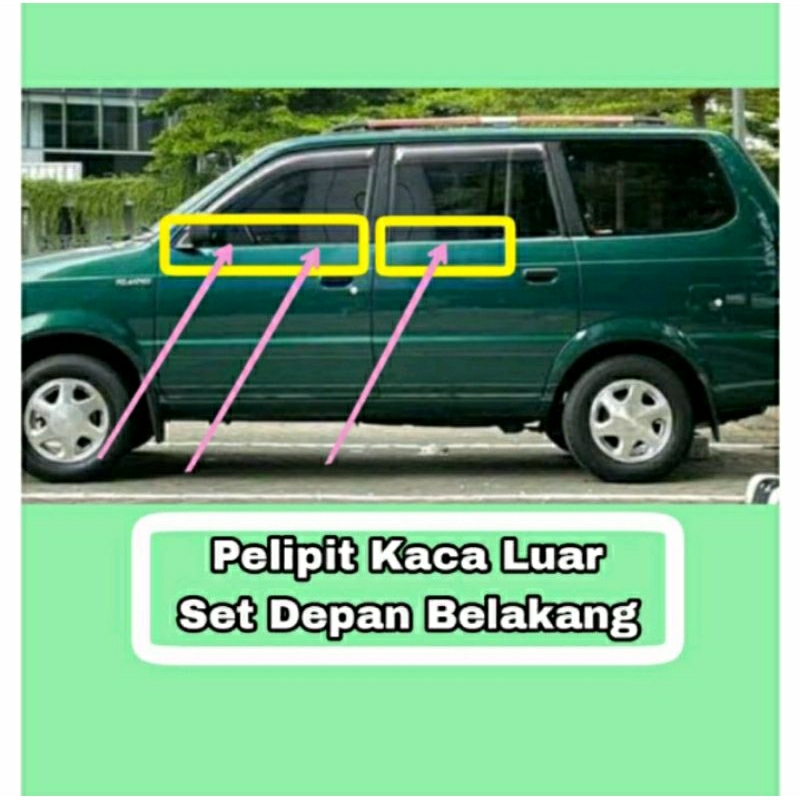 Pelipit kaca luar kijang kapsul