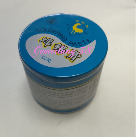 Pasta Solder 100gr Soldering Paste Minyak Solder Flux 100gram Lotfett