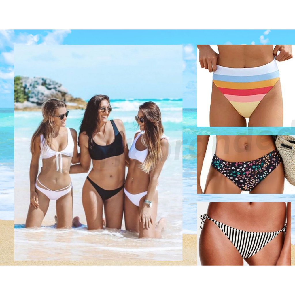 pabrik branded swimwear bikini top bottom baju celana rok renang wanita girl perempuan atasan sexy s
