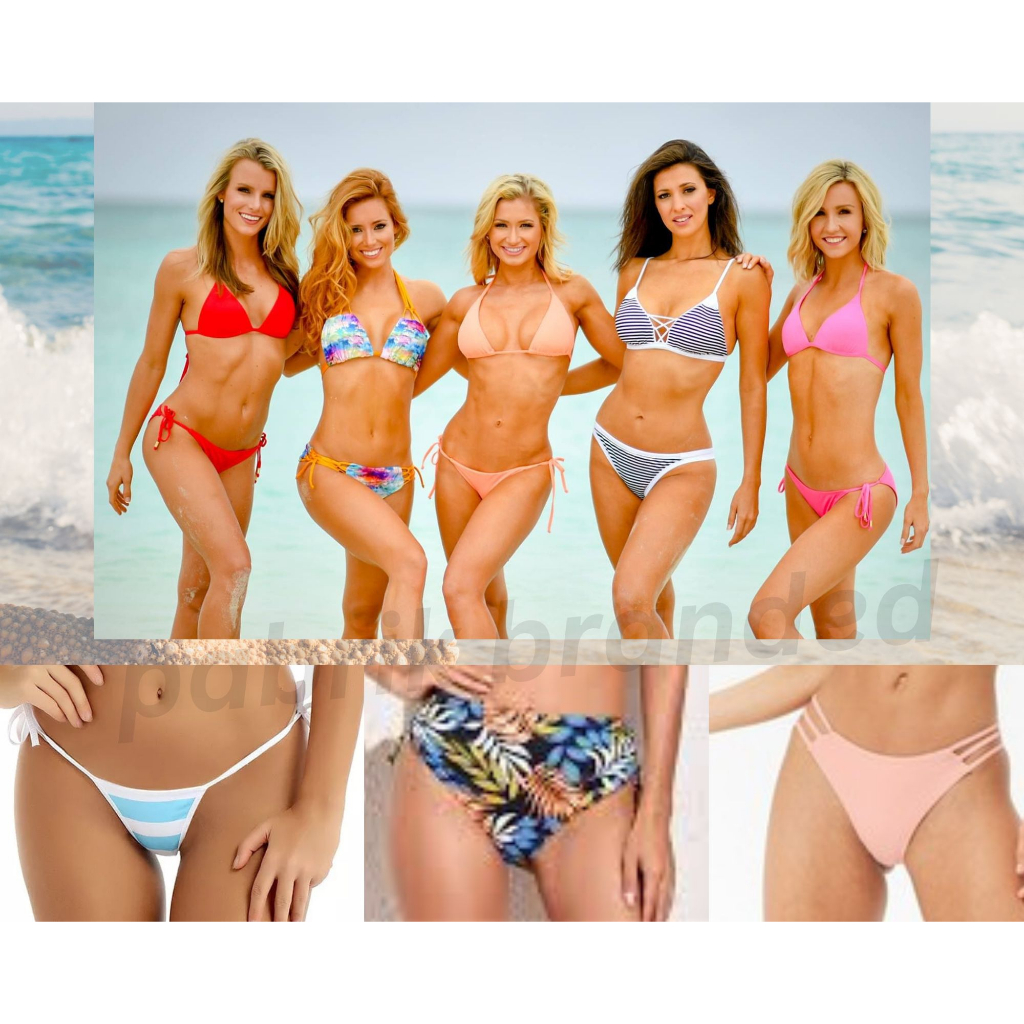 pabrik branded swimwear bikini top bottom baju celana rok renang wanita girl perempuan atasan sexy s