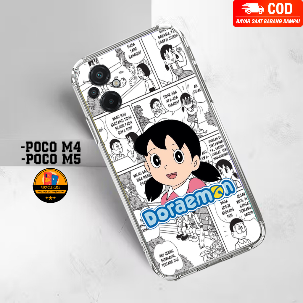 Case POCO M4 / POCO M5 - Casing POCO M4 / POCO M5 Terbaru 2023 MIRACLE CASE [ DRMN ] Silikon POCO M4