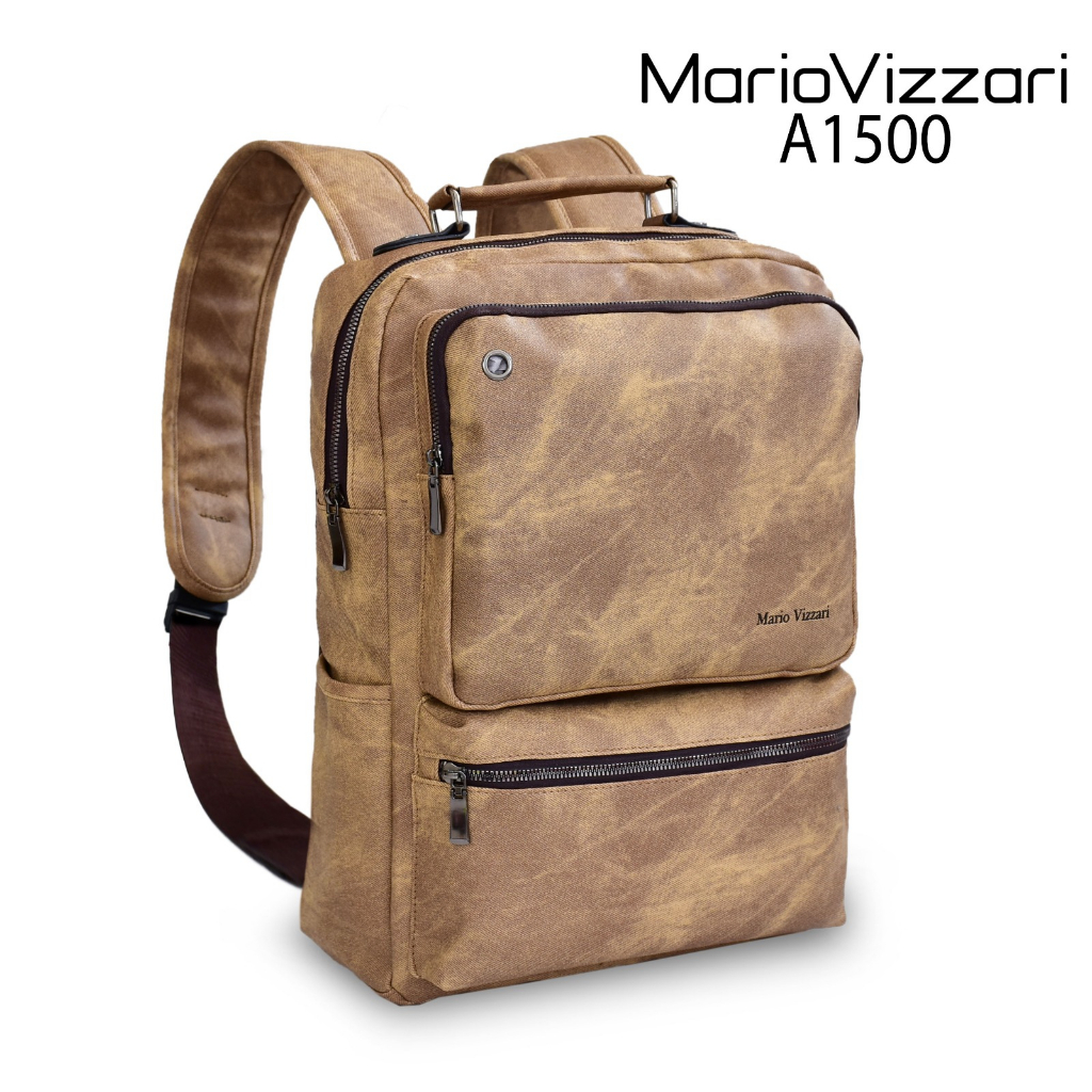 Tas Ransel Pria Kulit Mario Vizzari Braylon (A1500) - Laptop