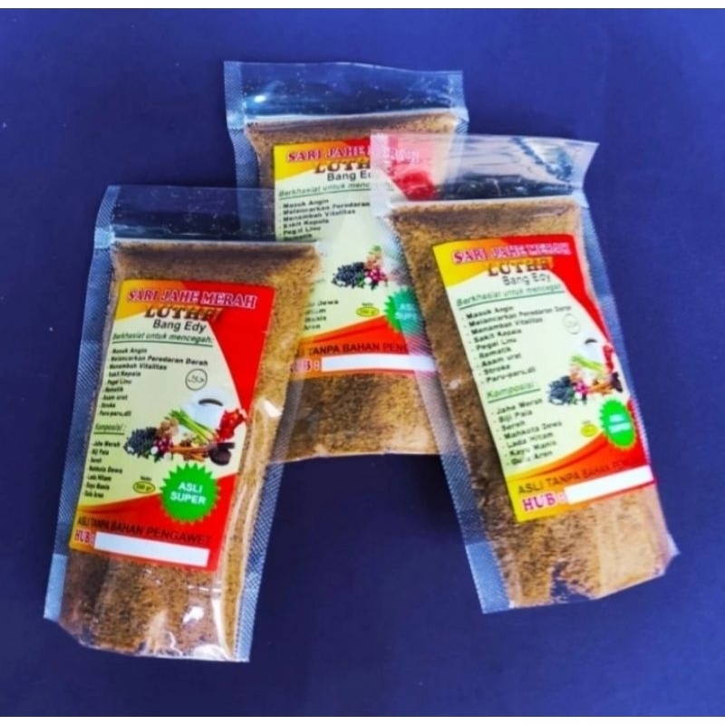 

Sari Jahe Merah 250 Gram