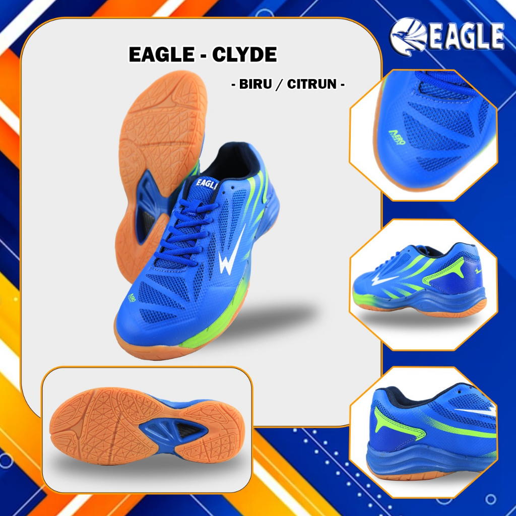 SEPATU BADMINTON EAGLE CLYDE BADMINTON SHOES