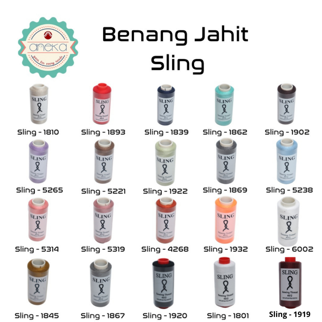 KATALOG - Benang Jahit Sling - PACK