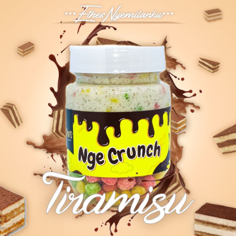 

Ethes NgeCrunch || Coklat Lumer in Jar isi 93gram rasa TIRAMISU