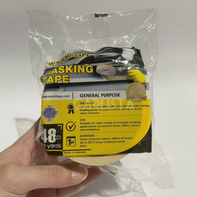 

Isolasi Kertas Masking Tape Nachi 48mm 2 inch