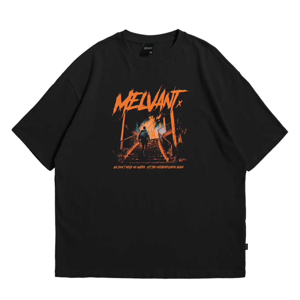 MTS JIGOKU BLACK - MELVANT TSHIRT