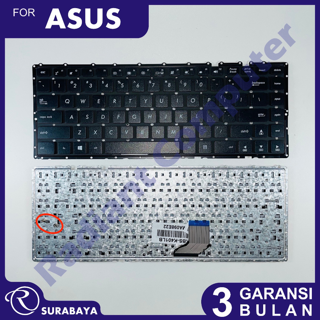 Keyboard Asus Vivobook K401 K401L K401LB A401 A401L