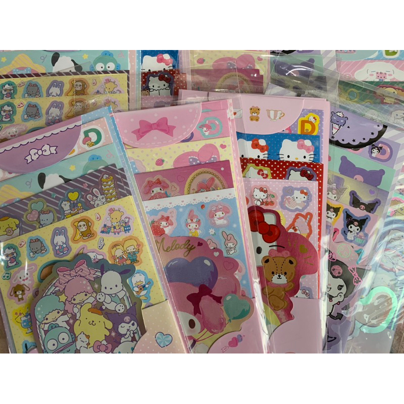 

1 set Stiker Sanrio/Sticker Laser Sanrio Set