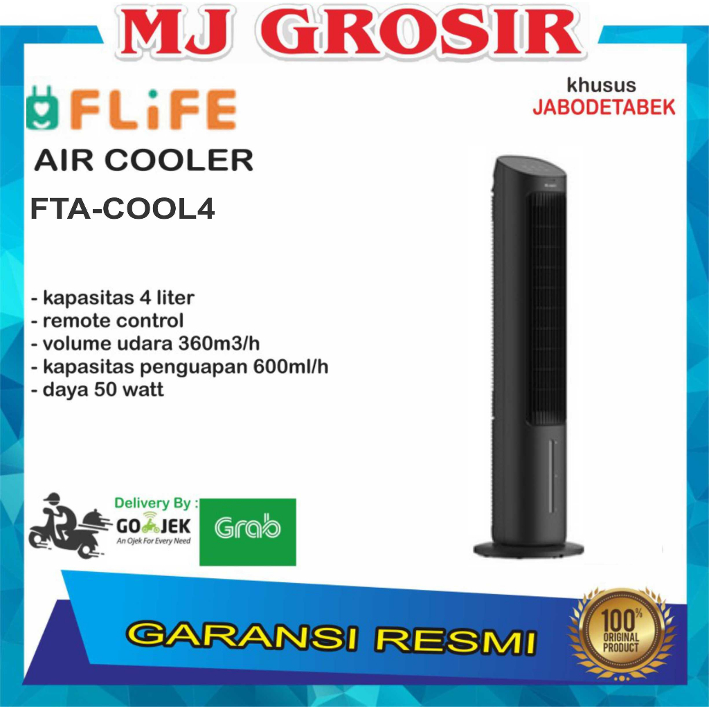 AIR COOLER FLIFE FTA ACOOL4 FTA-ACOOL4 PENDINGIN RUANGAN BY GREE