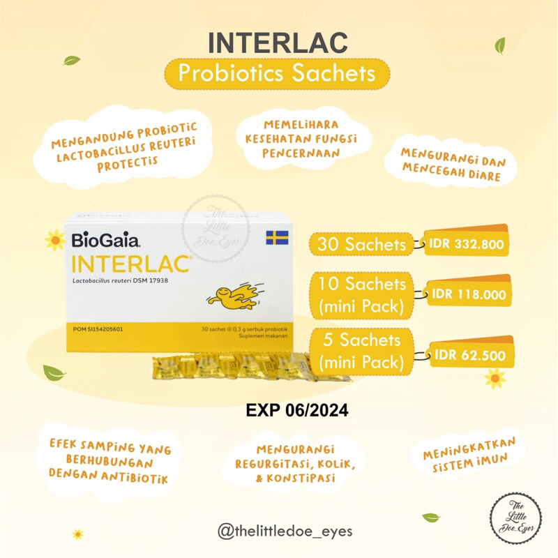 Interlac Drop / Interlac Drop Tablet Serbuk (box or sachet)