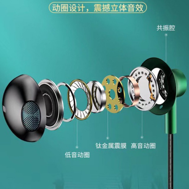 GARANSI SUPER BASS ORIGINAL / Earphone Headset Gaming  Superbass Stereo+HD Hi-Fi Mic Jack 3.5mm